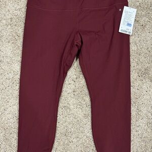 lululemon athletica Burgundy Leggings